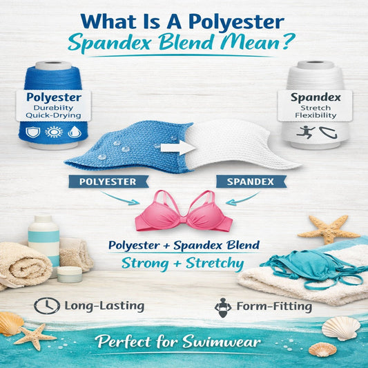 What Is A Polyester Spandex Blend Mean