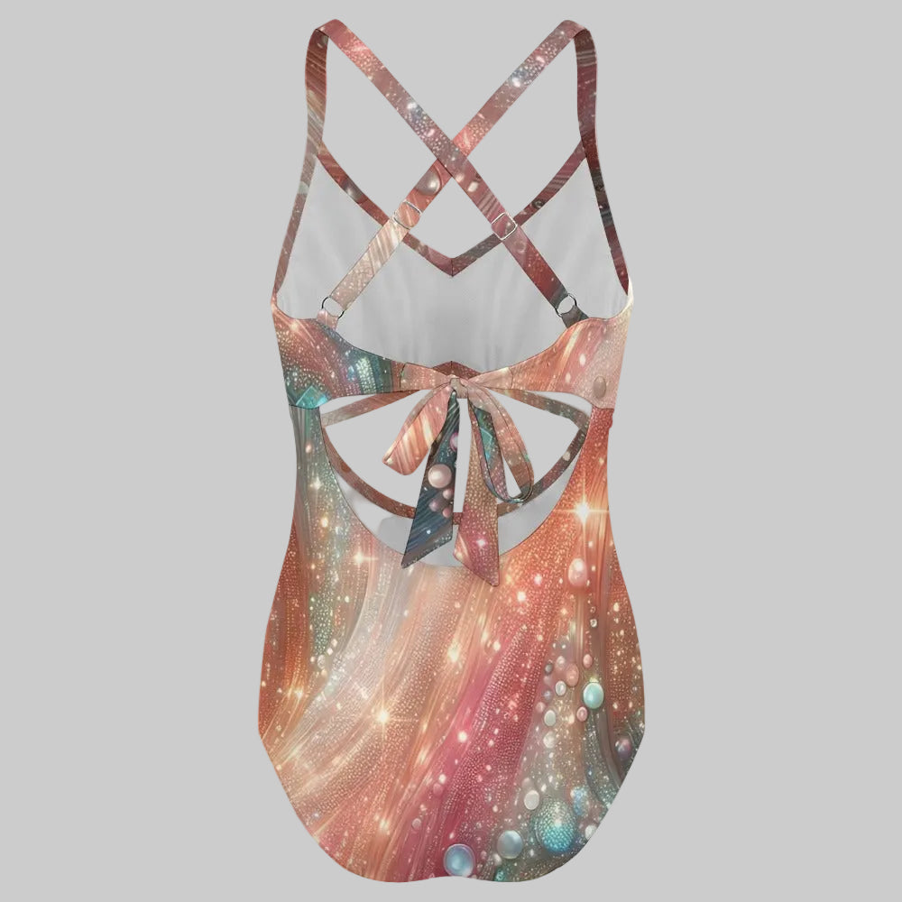 Celestial Gateway Cutout One-Piece Swimsuit